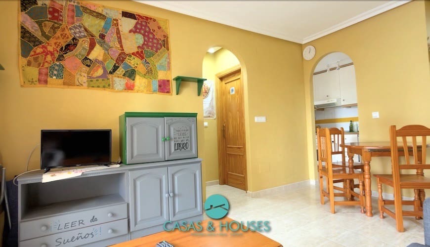 1 chambre Appartement à vendre à La Manga del Mar Menor avec piscine - 130 000 € (Ref: 9588061)