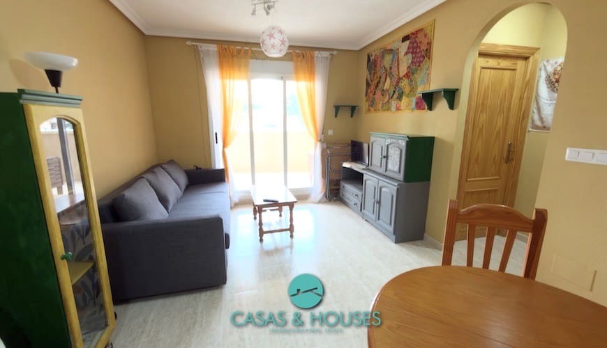 1 chambre Appartement à vendre à La Manga del Mar Menor avec piscine - 130 000 € (Ref: 9588061)