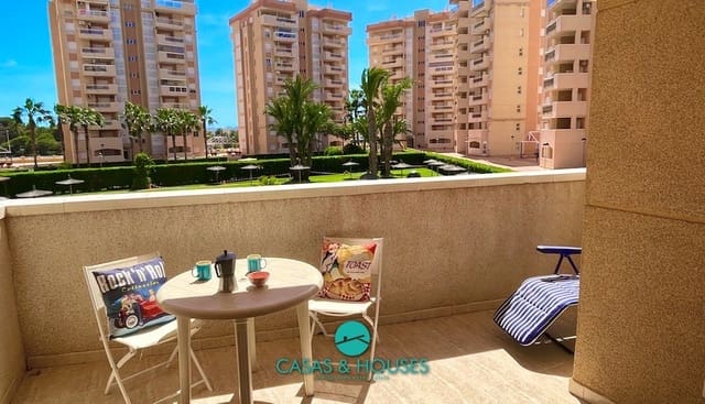 1 chambre Appartement à vendre à La Manga del Mar Menor avec piscine - 130 000 € (Ref: 9588061)