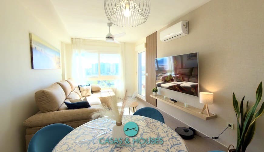 1 Zimmer Apartment zu verkaufen in La Manga del Mar Menor mit Pool Garage - 155.000 € (Ref: 9598309)