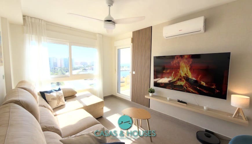 1 Zimmer Apartment zu verkaufen in La Manga del Mar Menor mit Pool Garage - 155.000 € (Ref: 9598309)