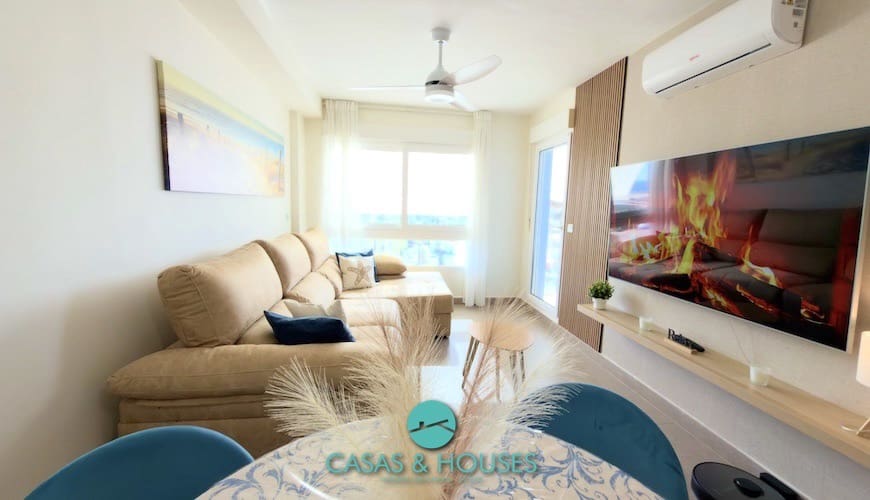 1 Zimmer Apartment zu verkaufen in La Manga del Mar Menor mit Pool Garage - 155.000 € (Ref: 9598309)