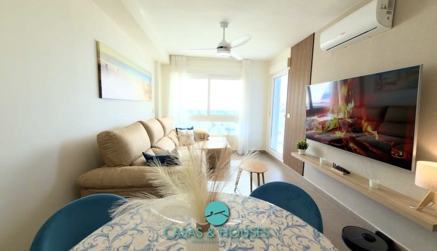1 Zimmer Apartment zu verkaufen in La Manga del Mar Menor mit Pool Garage - 155.000 € (Ref: 9598309)