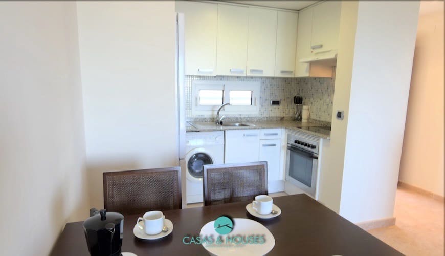 1 soveværelse Lejlighed til salg i La Manga del Mar Menor med swimmingpool garage - € 135.000 (Ref: 9623180)