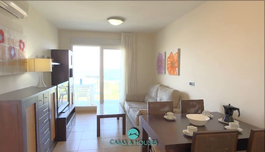 1 soveværelse Lejlighed til salg i La Manga del Mar Menor med swimmingpool garage - € 135.000 (Ref: 9623180)