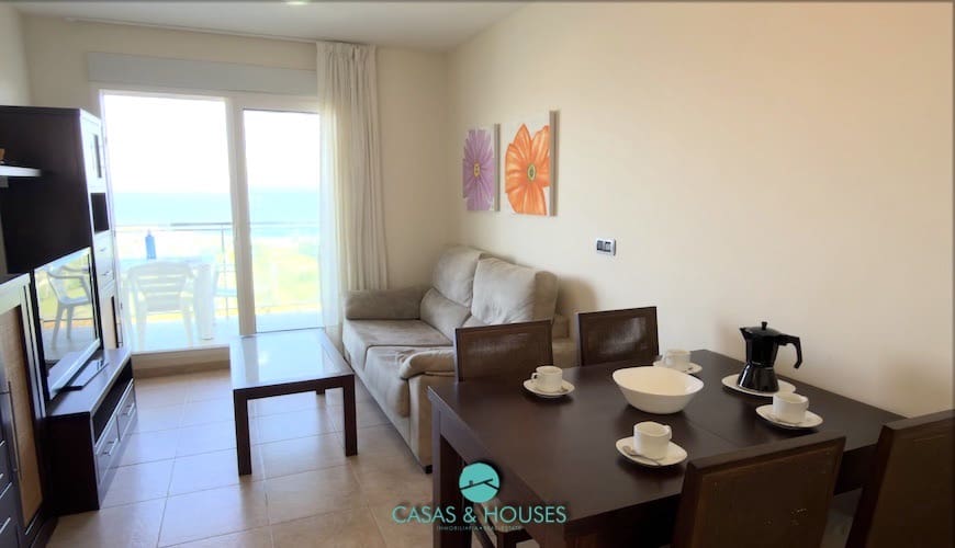 1 soveværelse Lejlighed til salg i La Manga del Mar Menor med swimmingpool garage - € 135.000 (Ref: 9623180)