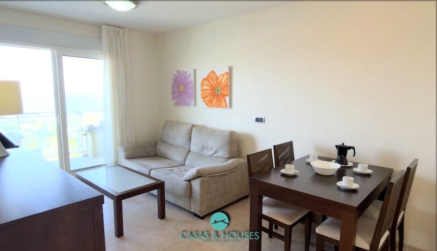 1 soveværelse Lejlighed til salg i La Manga del Mar Menor med swimmingpool garage - € 135.000 (Ref: 9623180)