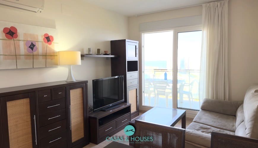 1 soveværelse Lejlighed til salg i La Manga del Mar Menor med swimmingpool garage - € 135.000 (Ref: 9623180)