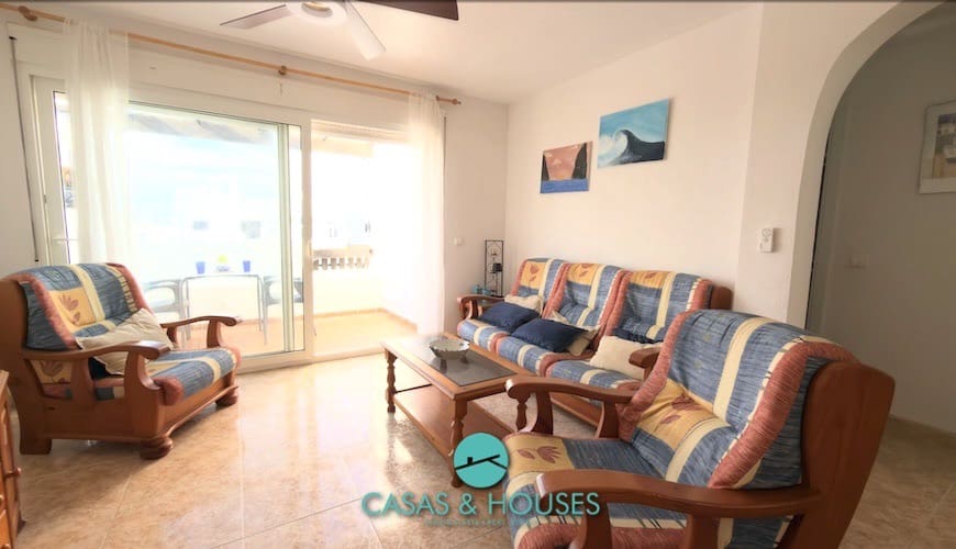 2 Zimmer Apartment zu verkaufen in La Manga del Mar Menor mit Pool Garage - 180.000 € (Ref: 9680565)
