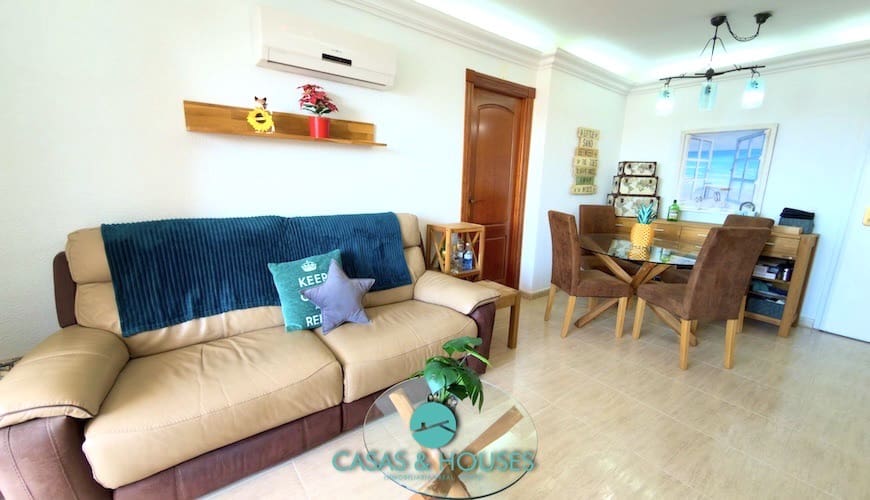 3 sypialnia Apartament na sprzedaż w La Manga del Mar Menor z basenem garażem - 275 000 € (Ref: 9735929)