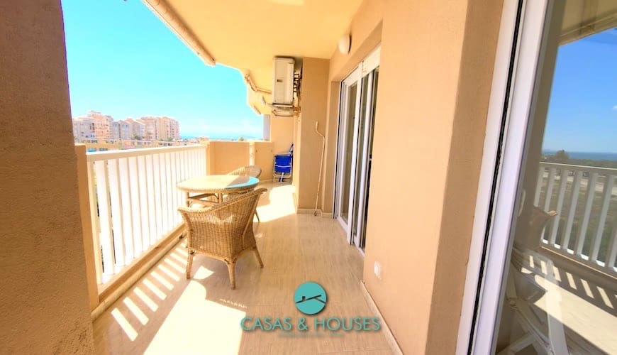 2 bedroom Apartment for sale in La Manga del Mar Menor with pool garage - € 180,000 (Ref: 9756401)