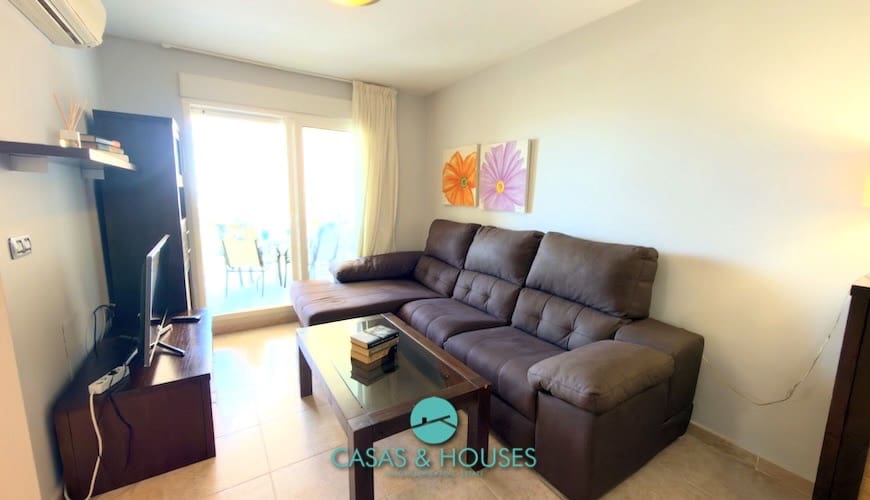 2 soverom Leilighet til salgs i La Manga del Mar Menor med svømmebasseng garasje - € 182 000 (Ref: 9756405)