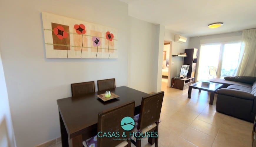 2 soverom Leilighet til salgs i La Manga del Mar Menor med svømmebasseng garasje - € 182 000 (Ref: 9756405)