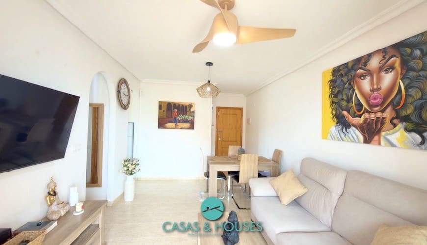 1 sypialnia Apartament na sprzedaż w La Manga del Mar Menor z basenem garażem - 140 000 € (Ref: 9808352)