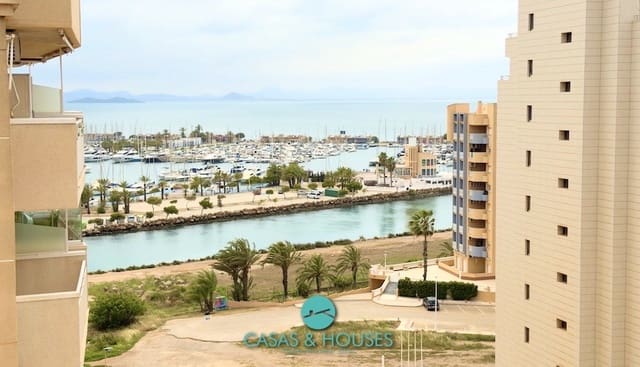 1 sypialnia Apartament na sprzedaż w La Manga del Mar Menor z basenem garażem - 140 000 € (Ref: 9808352)