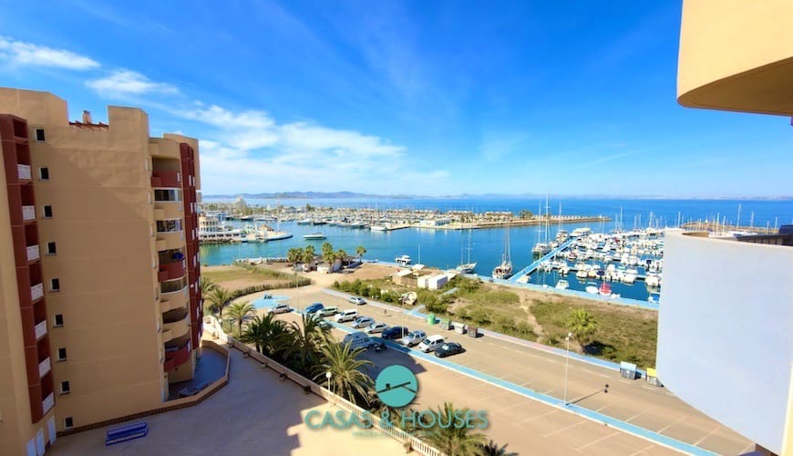 2 chambre Appartement à vendre à La Manga del Mar Menor avec piscine - 179 000 € (Ref: 9819283)