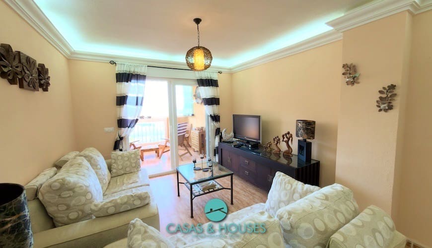 2 chambre Appartement à vendre à La Manga del Mar Menor avec piscine - 179 000 € (Ref: 9819283)