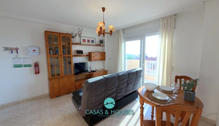 Apartamento de 1 habitación en La Manga del Mar Menor en venta con piscina - 147.000 € (Ref: 9941592)