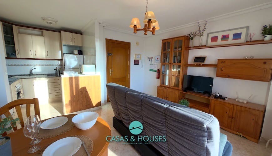 Apartamento de 1 habitación en La Manga del Mar Menor en venta con piscina - 147.000 € (Ref: 9941592)