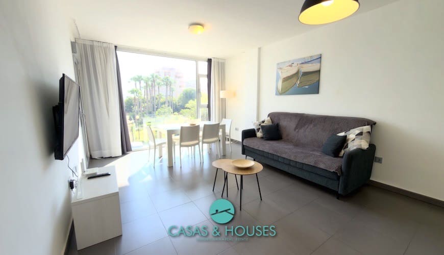 2 chambre Appartement à vendre à La Manga del Mar Menor avec piscine - 200 000 € (Ref: 9942855)