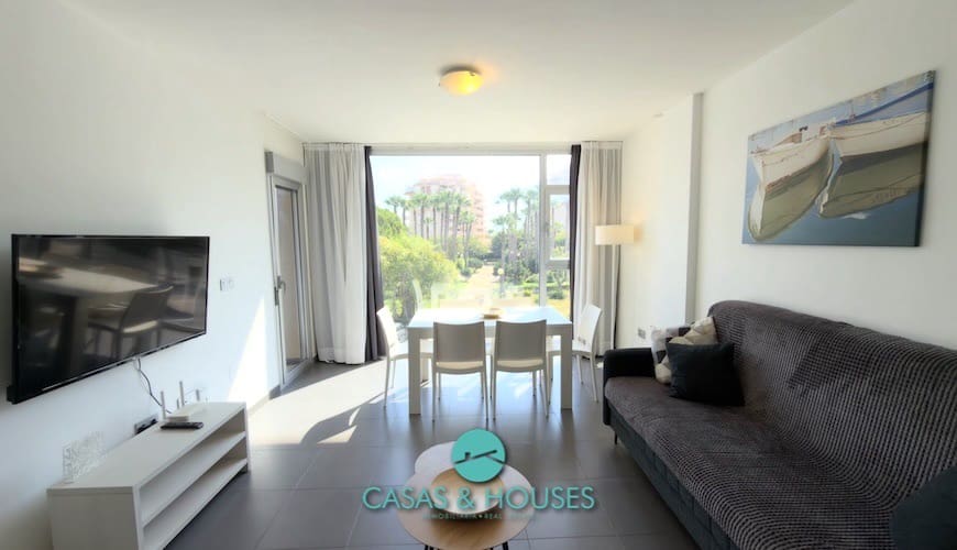 2 chambre Appartement à vendre à La Manga del Mar Menor avec piscine - 200 000 € (Ref: 9942855)