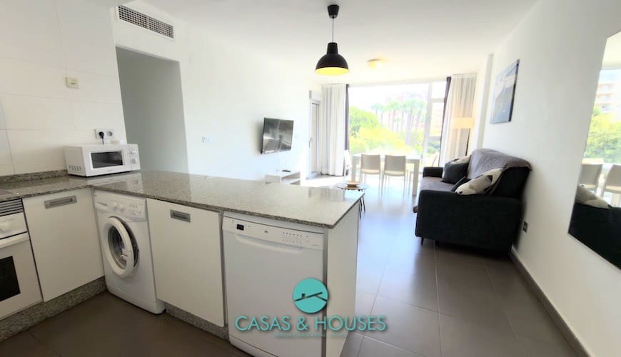 2 chambre Appartement à vendre à La Manga del Mar Menor avec piscine - 200 000 € (Ref: 9942855)