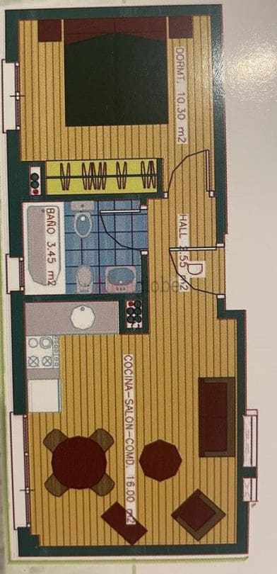 1 soveværelse Lejlighed til salg i Oviedo - € 124.356 (Ref: 9254506)