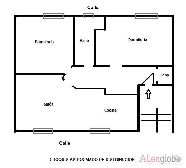 2 soveværelse Lejlighed til salg i Oviedo - € 118.000 (Ref: 9294068)