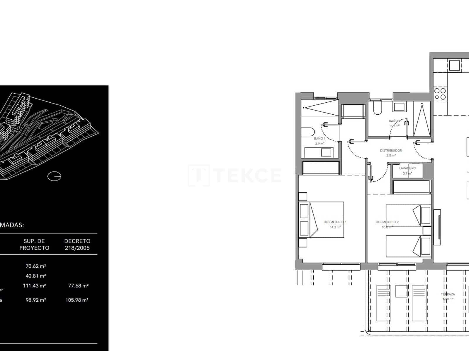 3 soverom Leilighet til salgs i La Cala de Mijas med svømmebasseng - € 638 000 (Ref: 10002501)