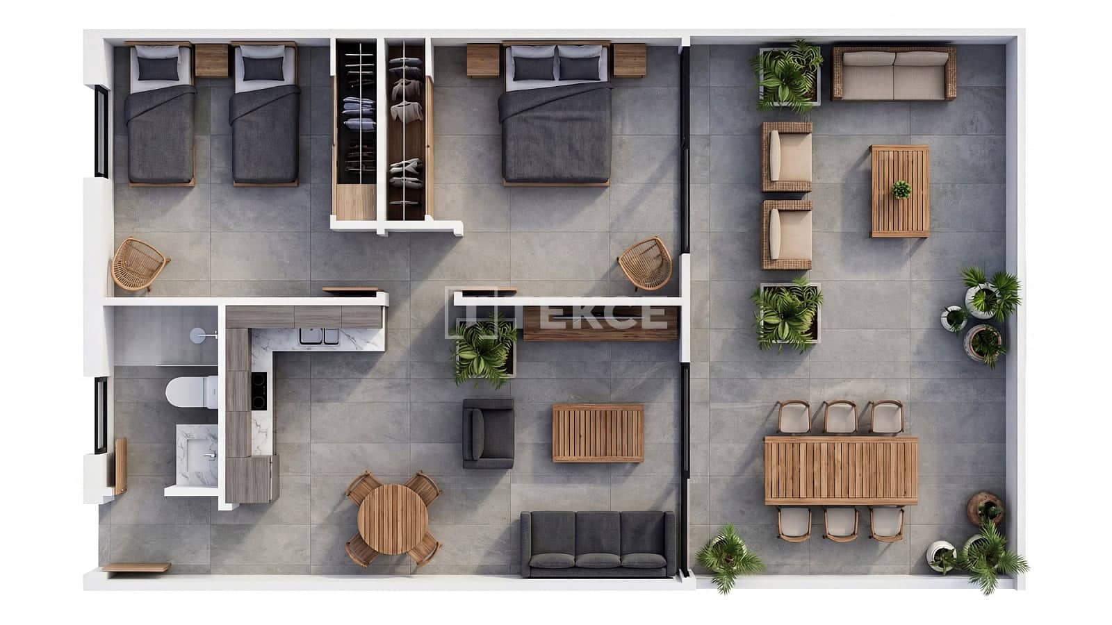 1 Zimmer Wohnung zu verkaufen in Vera mit Pool - 170.000 € (Ref: 10014953)