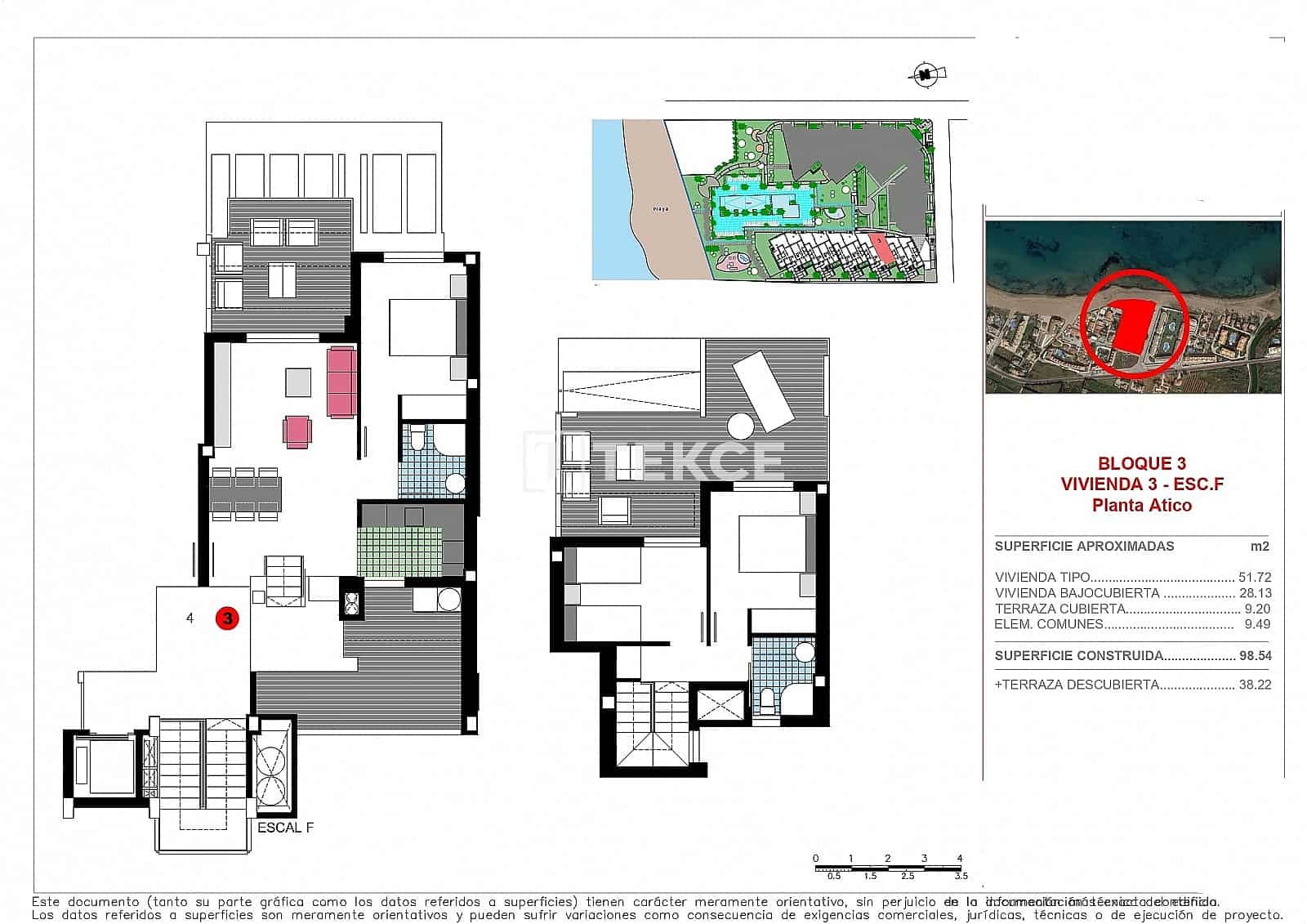 2 slaapkamer Flat te koop in Denia met zwembad - € 499.000 (Ref: 10042327)