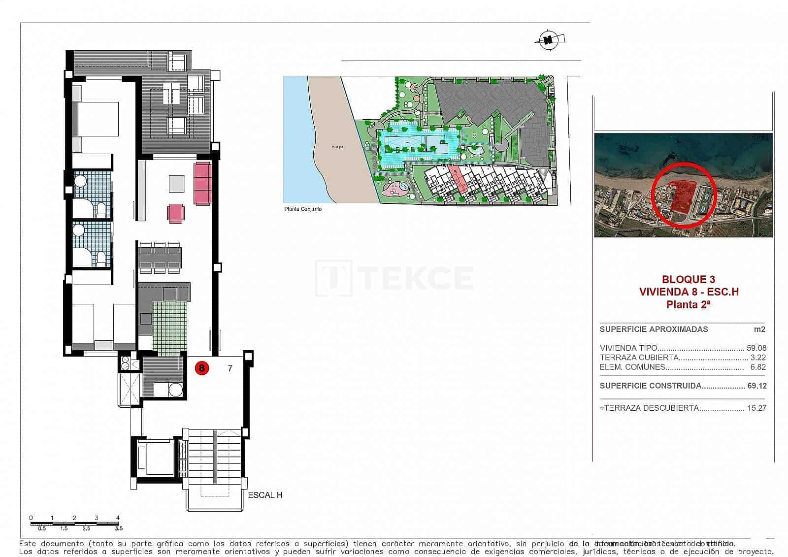2 slaapkamer Flat te koop in Denia met zwembad - € 499.000 (Ref: 10042327)
