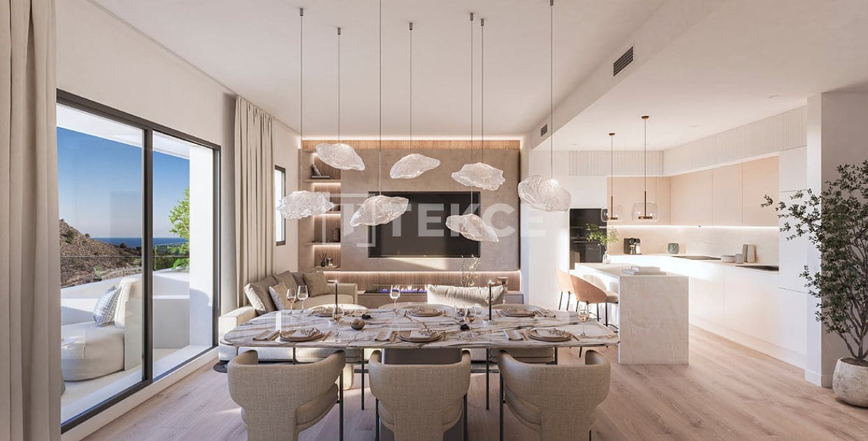 2 makuuhuone Asunto myytävänä paikassa La Villajoyosa / Vila Joiosa mukana uima-altaan - 468 000 € (Ref: 10063660)