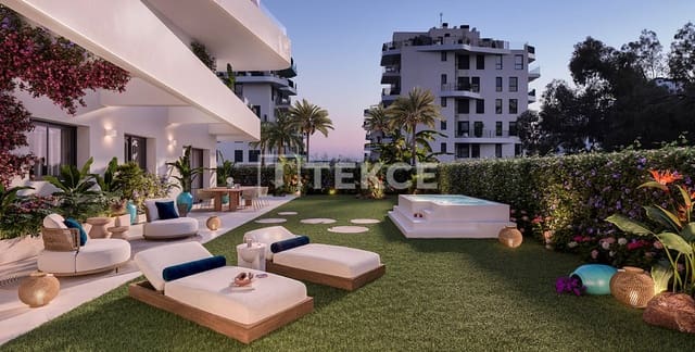 2 makuuhuone Asunto myytävänä paikassa La Villajoyosa / Vila Joiosa mukana uima-altaan - 468 000 € (Ref: 10063660)