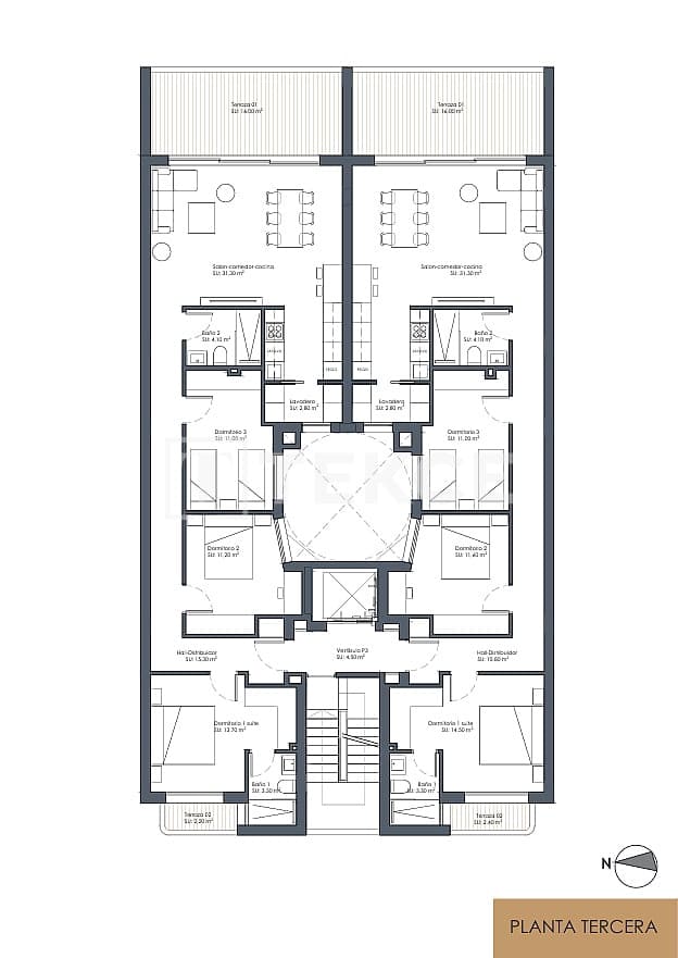 3 sovrum Lägenhet till salu i Guardamar del Segura med pool - 445 000 € (Ref: 10074765)