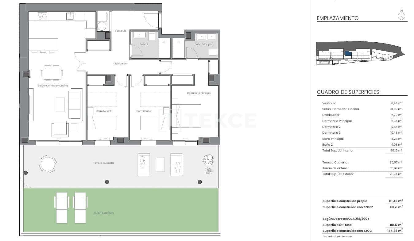 3 chambre Appartement à vendre à Estepona avec piscine - 460 000 € (Ref: 10085384)