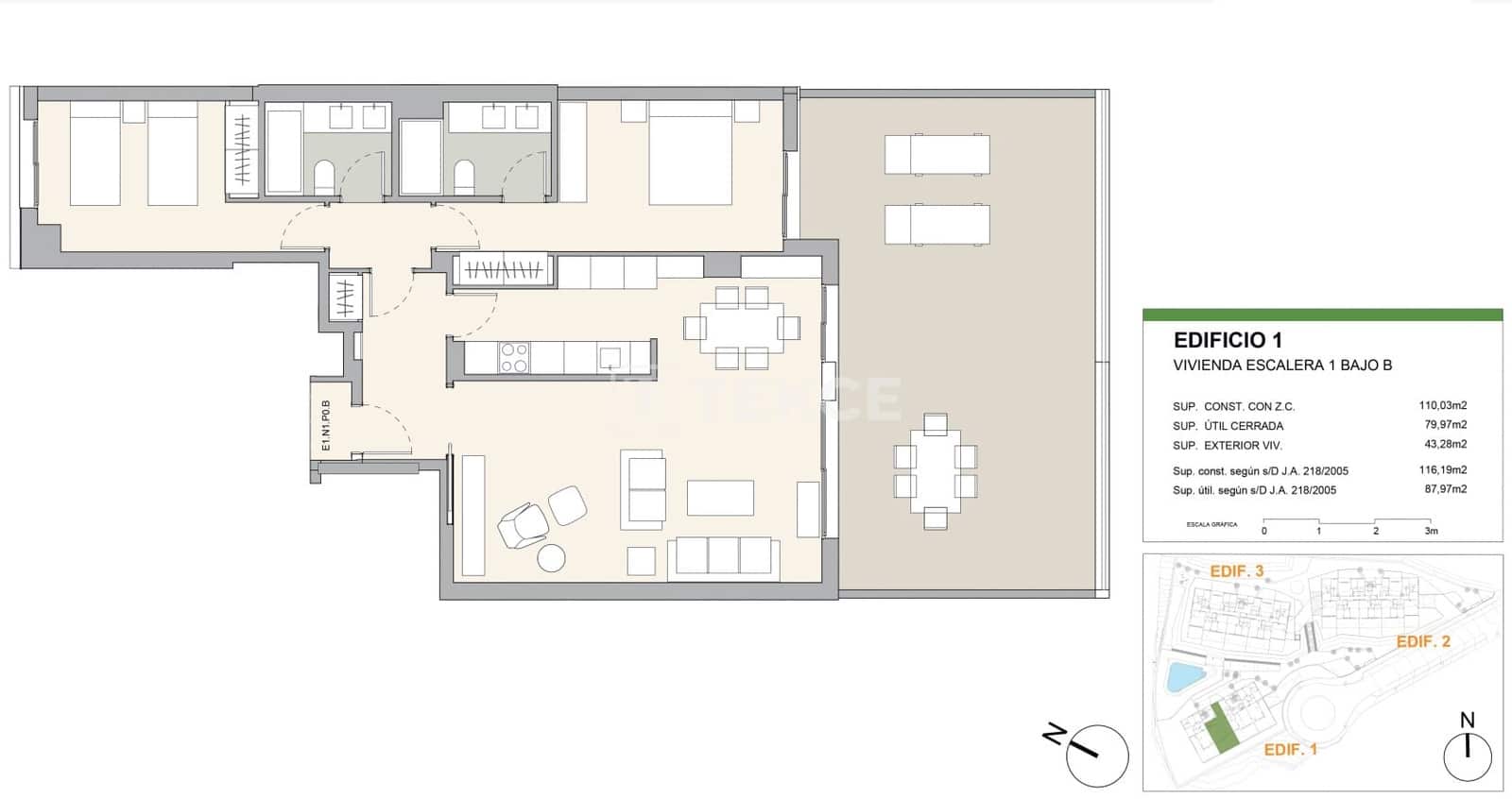1 soverom Leilighet til salgs i Casares med svømmebasseng - € 245 000 (Ref: 10085391)