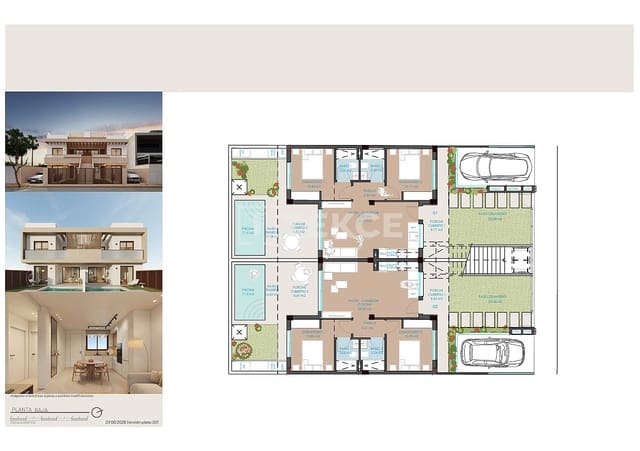 2 makuuhuone Asunto myytävänä paikassa San Pedro del Pinatar mukana uima-altaan - 300 000 € (Ref: 10088549)
