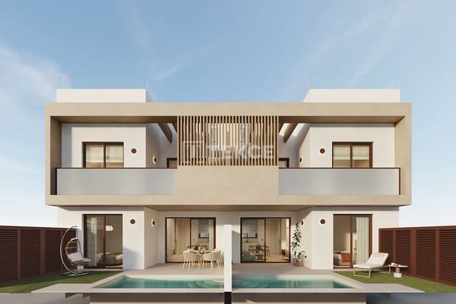 2 sovrum Lägenhet till salu i San Pedro del Pinatar med pool - 310 000 € (Ref: 10088550)