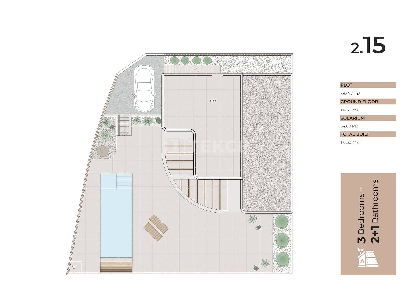 3 sypialnia Willa na sprzedaż w Algorfa z basenem - 650 000 € (Ref: 10106604)