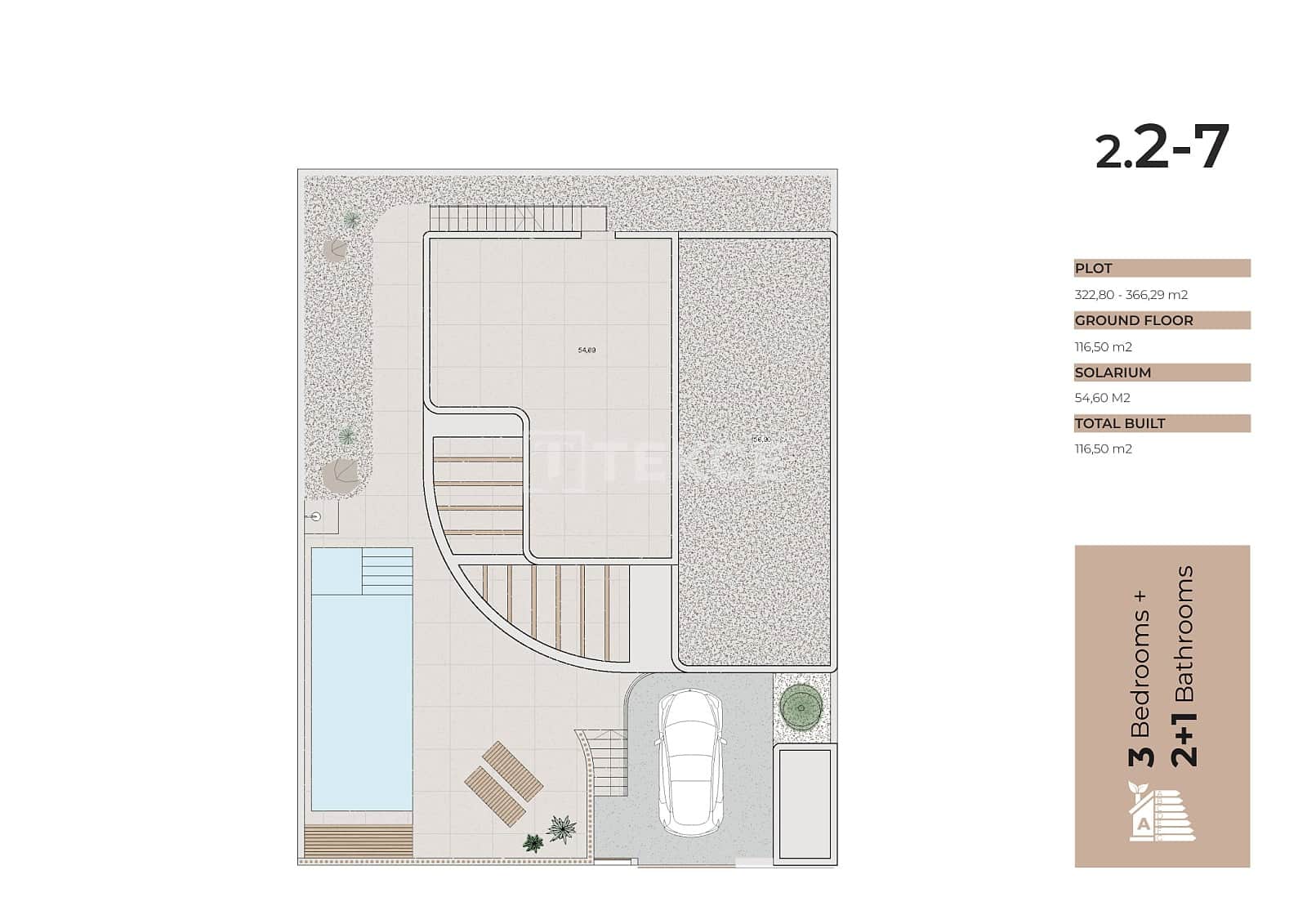 3 sypialnia Willa na sprzedaż w Algorfa z basenem - 650 000 € (Ref: 10106604)