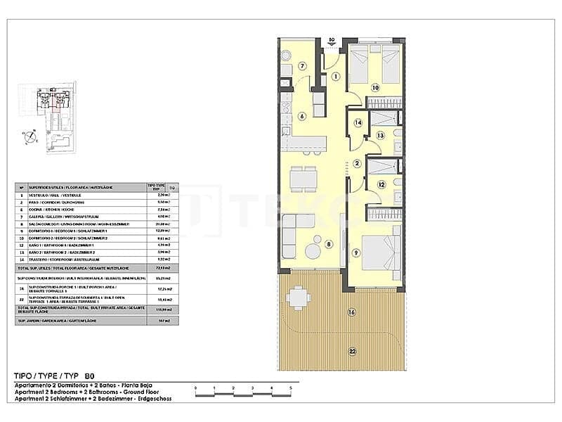 2 Zimmer Wohnung zu verkaufen in Cala Ratjada mit Pool - 597.000 € (Ref: 10106605)