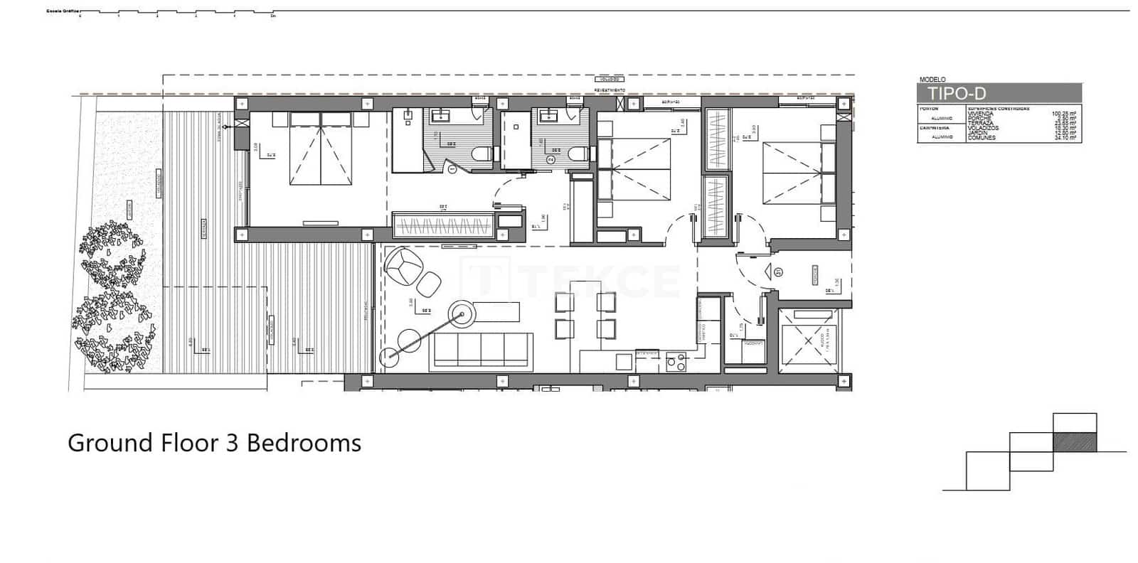 3 slaapkamer Flat te koop in Benitachell / Benitatxell met zwembad - € 687.000 (Ref: 10115402)