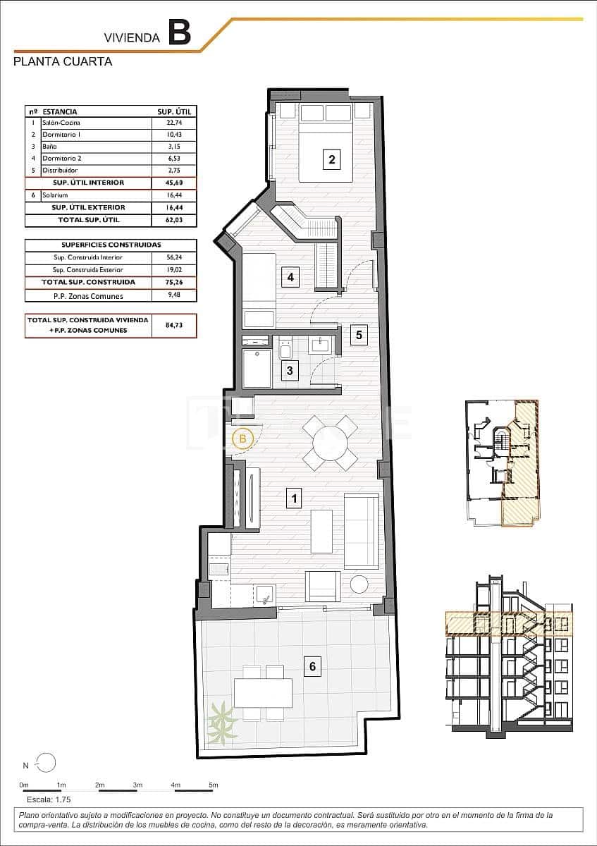 2 soverom Leilighet til salgs i Guardamar del Segura med svømmebasseng - € 315 000 (Ref: 10118622)