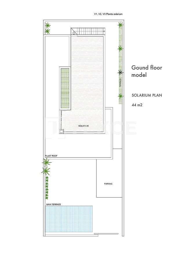 Chalet de 3 habitaciones en Los Alcázares en venta con piscina - 429.000 € (Ref: 10127500)