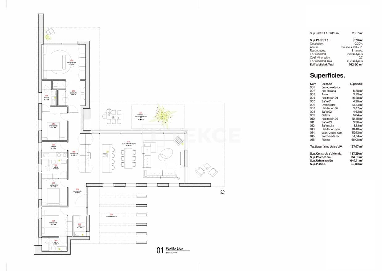 4 bedroom Villa for sale in Ciudad Quesada with pool - € 1,590,000 (Ref: 10135337)