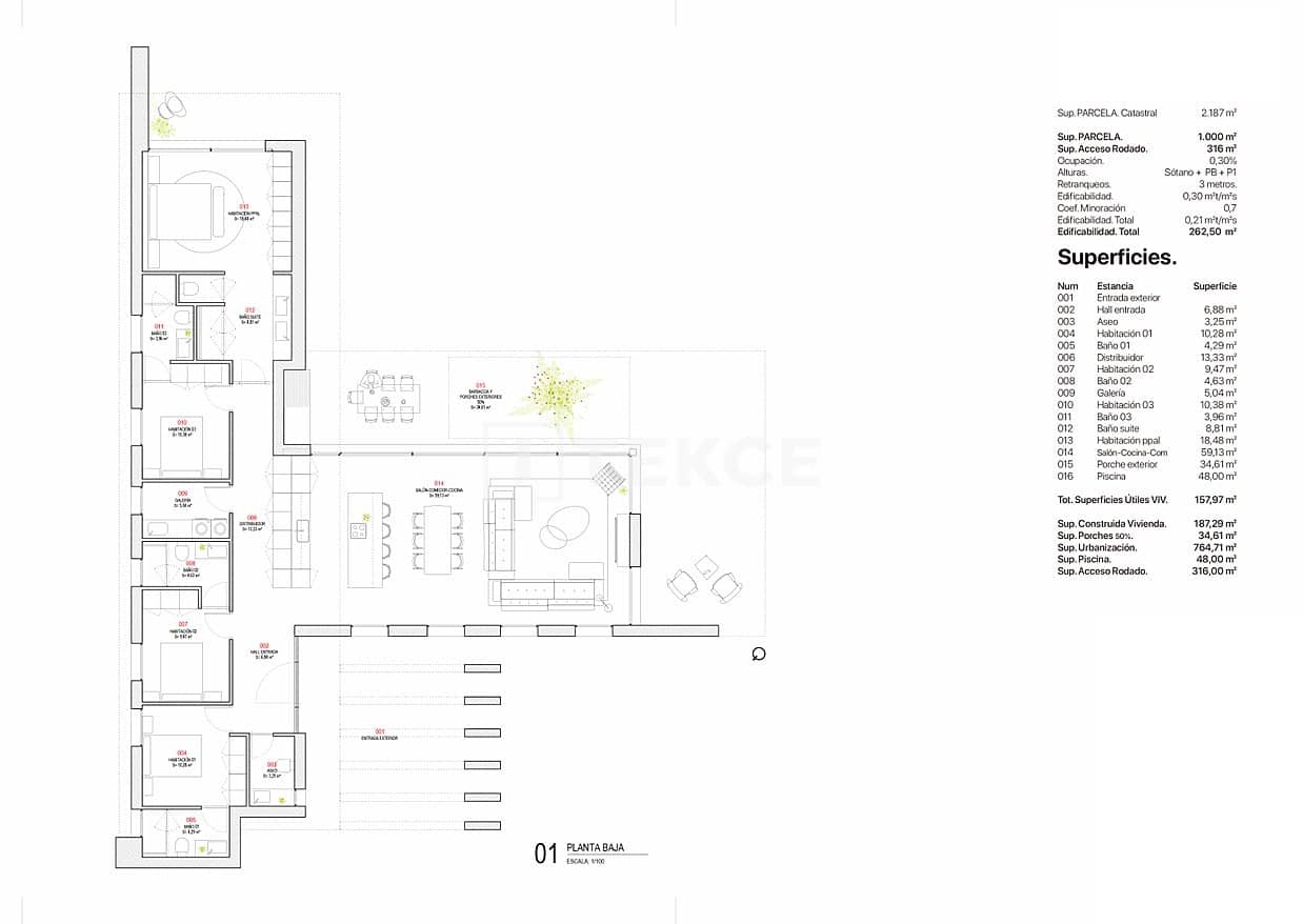 4 bedroom Villa for sale in Ciudad Quesada with pool - € 1,590,000 (Ref: 10135337)