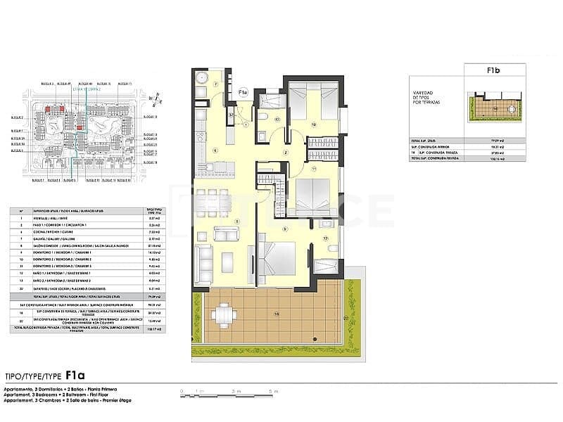 3 Zimmer Wohnung zu verkaufen in Torrevieja mit Pool Garage - 462.000 € (Ref: 10170307)