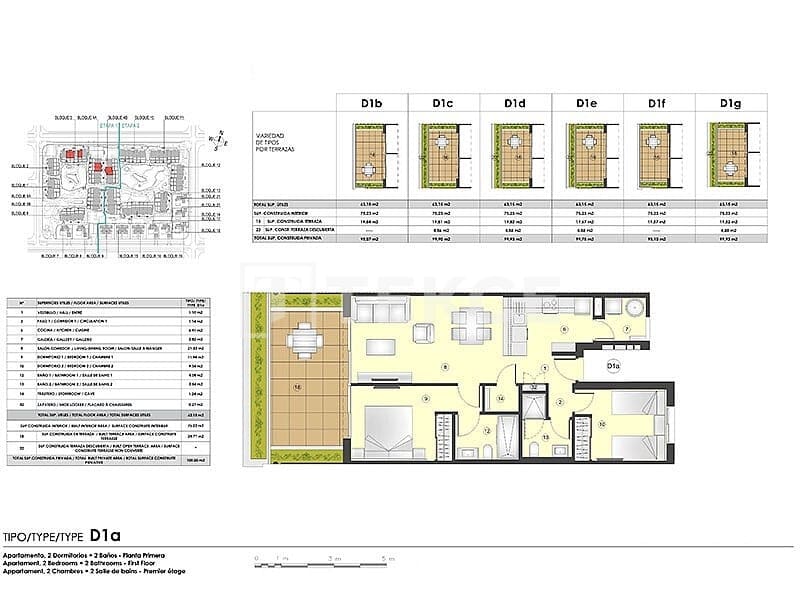 3 Zimmer Wohnung zu verkaufen in Torrevieja mit Pool Garage - 462.000 € (Ref: 10170307)