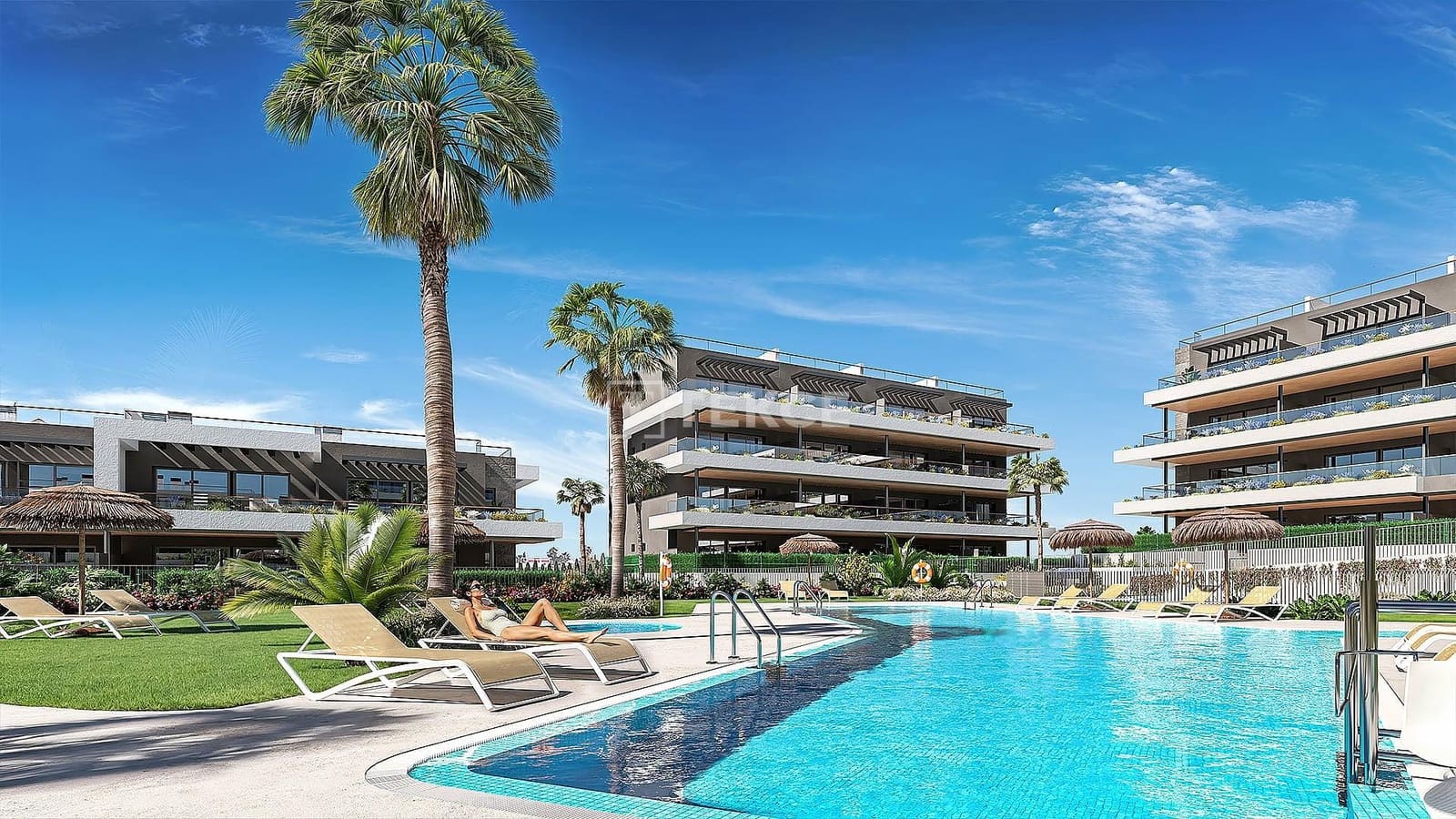 3 Zimmer Wohnung zu verkaufen in Torrevieja mit Pool Garage - 462.000 € (Ref: 10170307)